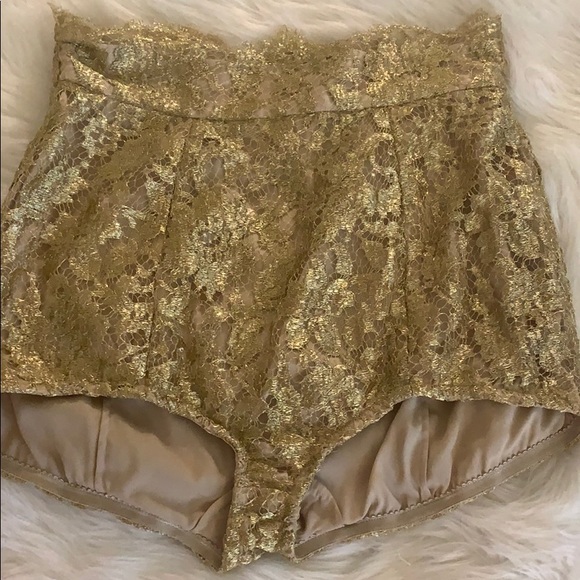 Dolce & gabbana gold hot shorts - Picture 2 of 10